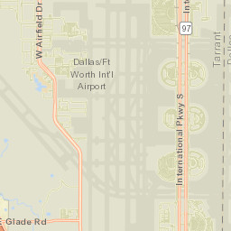 International Parkway, Dallas/Fort Worth International Airpor Street Map