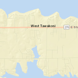 West Tawakoni Street Map