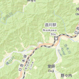 Saiki-shi Street Map