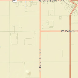 Casa Grande Street Map