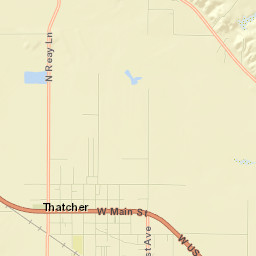 Thatcher Street Map