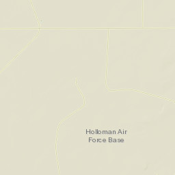 Holloman Air Force Base Street Map