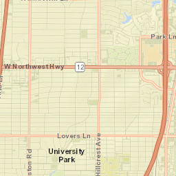 2736-2798 Milton Ave Dallas TX Street Map