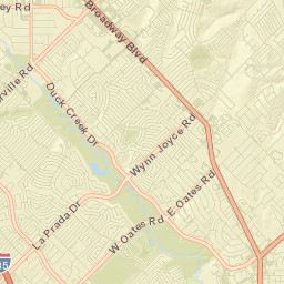 402 Columbia Boulevard, Garland, TX Street Map
