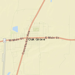 Oak Grove Street Map
