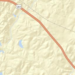 Tallapoosa County Street Map