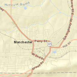 Manchester Street Map