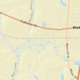Wadley Street Map