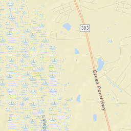 Colleton County Street Map