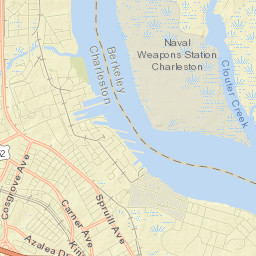 North Charleston Street Map