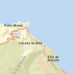Porto Moniz Street Map