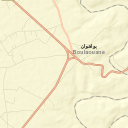 Boulaouane Street Map