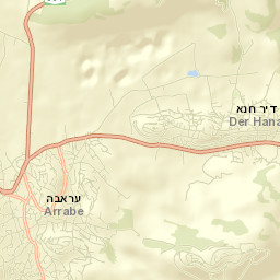 Deir Ḥannā Street Map