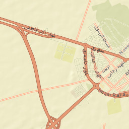 Naein Street Map