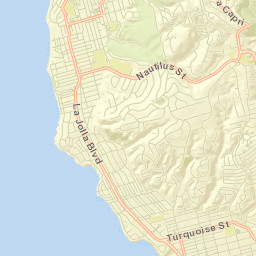 5754-5774 Chelsea Ave, La Jolla, CA Street Map