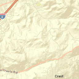 Crest Street Map