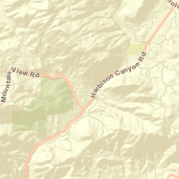 Harbison Canyon Street Map