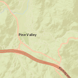 Pine Valley Street Map