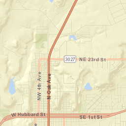 101-199 Northeast 3rd Avenue, Mineral Wells Street Map