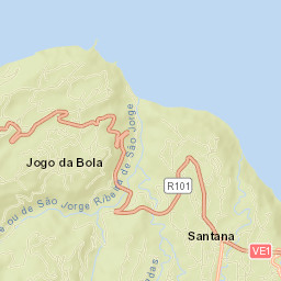 São Jorge Street Map