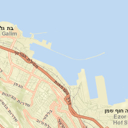 Haifa Street Map
