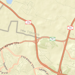 Qiryat Ata Street Map