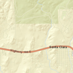 Arenas Valley Street Map