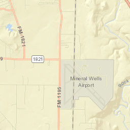 1611 Old Millsap Highway, Mineral Wells, TX Street Map