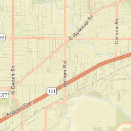 Haltom City Street Map