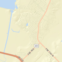 Travis Ranch Street Map