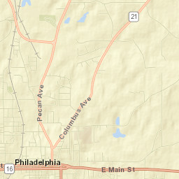 Philadelphia Street Map