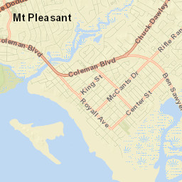 Mount Pleasant Street Map