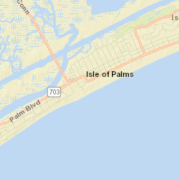 Isle of Palms Street Map