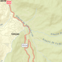 São Vicente Street Map