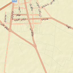 Dowlatabad Street Map