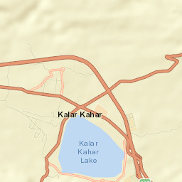 Kallar Kahar Street Map