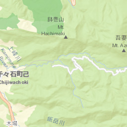 Unzen-shi Street Map
