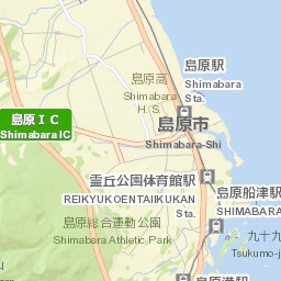 Shimabara Street Map