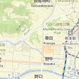 Kumamoto Shi Street Map