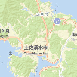 Tosashimizu Street Map