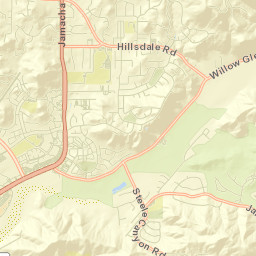 Rancho San Diego Street Map