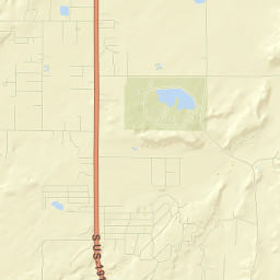 Cactus Flat Street Map