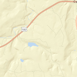 Palo Pinto County Street Map