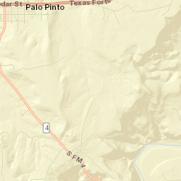 Palo Pinto Street Map