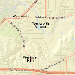 Mc Naughton Lane Westworth Village TX Street Map