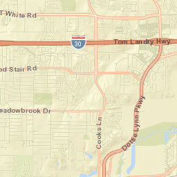 7712 Bermejo Road, Fort Worth, TX 76112 Street Map