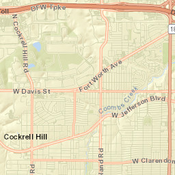 Cockrell Hill Street Map