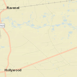 Hollywood Street Map