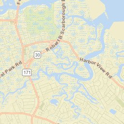 Charleston County Street Map