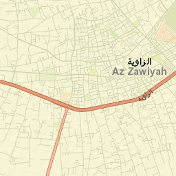 Az Zāwīyah Street Map